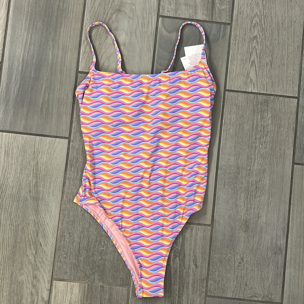 Roxy Women's One Piece Swimsuit Tummy Control Bathing Suit Quick-Dry Fabric - Picture 5 of 7